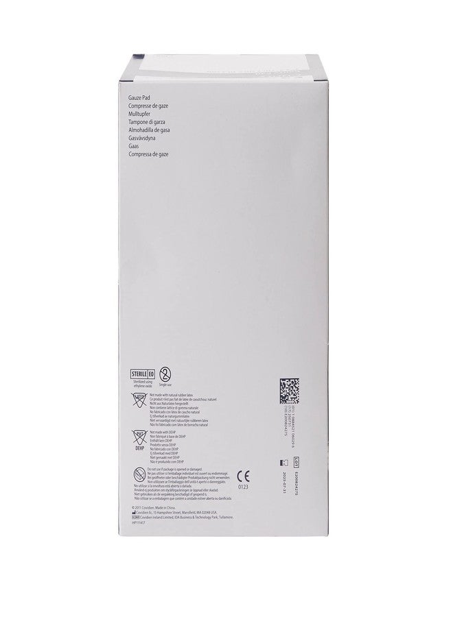 كوفيديان ضمادة شاش كيوريتي، إسفنجة شاش مكونة من 12 طبقة، 4 بوصات × 4 بوصات، 100 ضمادة في العبوة، عبوة واحدة - Image 4